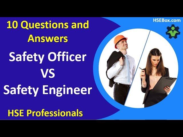 Safety Officer vs Safety Engineer - Safety Training