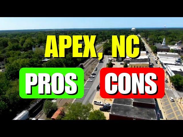 Pros and Cons of Living in Apex North Carolina | BEST Raleigh Suburbs