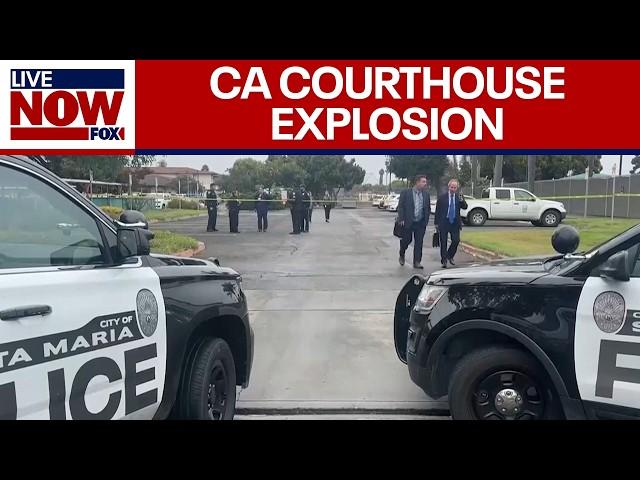 CA Court Explosion: Man 'intentionally set' explosive on day of arraignment | LiveNOW from FOX