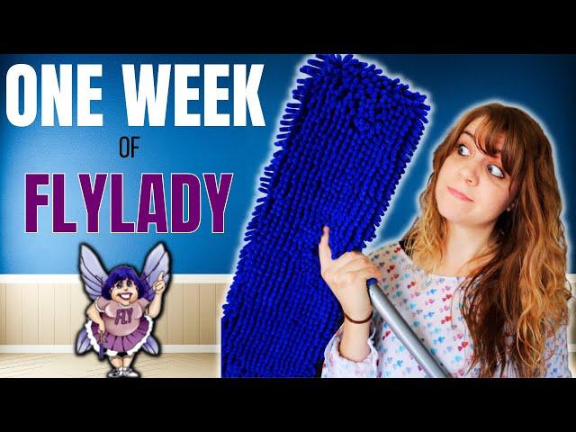 I Tried the Flylady Cleaning Routine for ONE week | Flylady Cleaning System Review