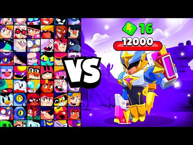 ULTRA ASTRAL COLT vs ALL BRAWLERS! With 16 POWER-UPs! | Brawl Stars