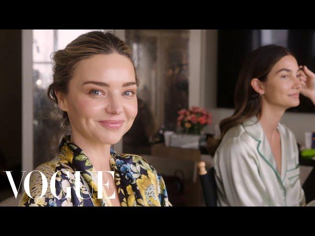 Miranda Kerr Gets Ready for the Met Gala (ft. Lily Aldridge & Jasmine Tookes) | Vogue