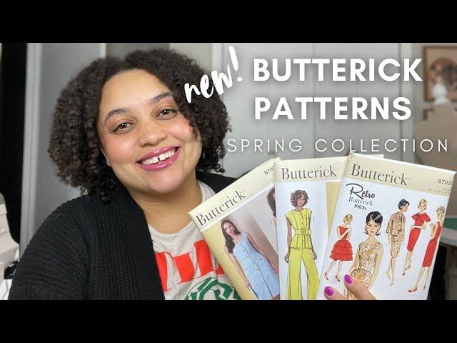 Butterick patterns haul! (The new Spring collection)