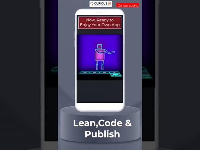 #Curious jr how to code on mobile