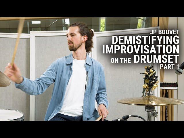 Meinl Cymbals - JP Bouvet Masterclass - "Demystifying Drum Set Improvisation at 5 Levels" - Part 1/5