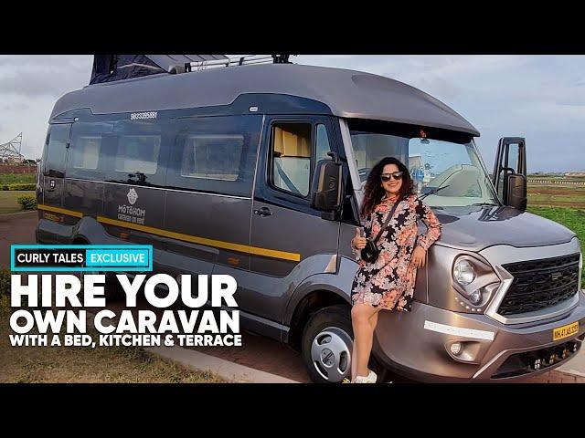 Hire Your Own Caravan With A Bed, Kitchen & Terrace At  ₹15000 Per Night | CT Exclusive Offer