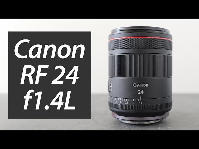 Canon RF 24mm f1.4L VCM REVIEW - NEW wide lens