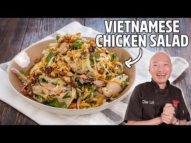 Super Fresh & Tangy Vietnamese Chicken Salad!