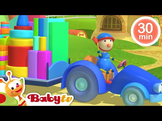 Parque de brinquedos mágicos  Construções Mágicas do Avô Joe 🪄 @BabyTVPT