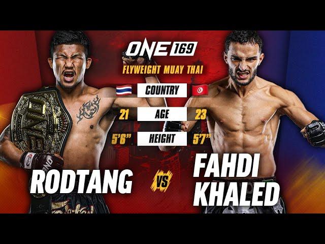 Rodtang Doing Rodtang Things  Full Fight vs. Fahdi Khaled