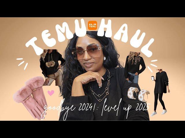 First Temu Haul of 2025 | Huge Temu Haul | Level Up in 2025