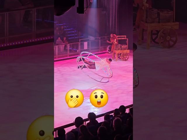 Ice skating sure has CHANGED!  ️ #royalcaribbean #iceshow #pinnacle #travelvlog