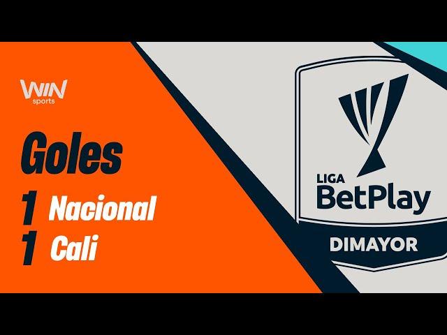 Nacional vs. Cali (goles) | Liga BetPlay Dimayor 2024-2 | Fecha 7