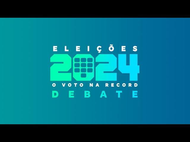 Debate com candidatos à Prefeitura de São Paulo #DebateNaRECORD