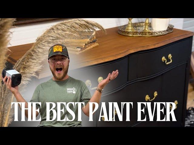 The Best Paint For Furniture Flipping! No Primer or Top Coat Needed