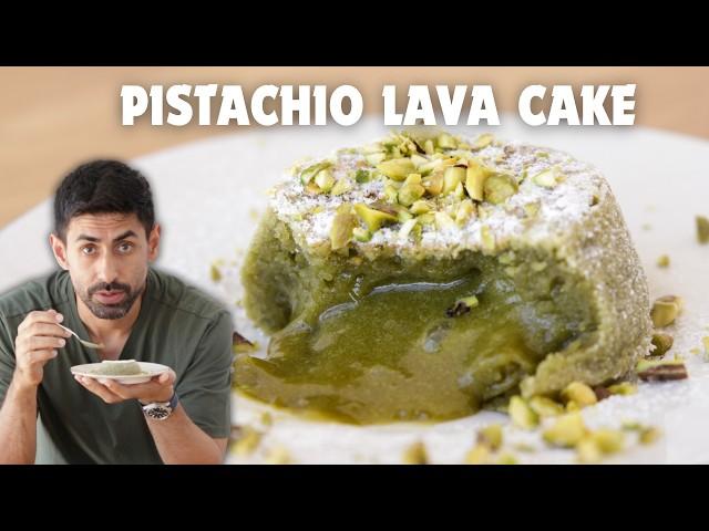 Pistachio Lava Cake Recipe