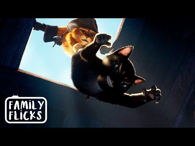 Cat Burglars | Puss In Boots (2011) | Family Flicks