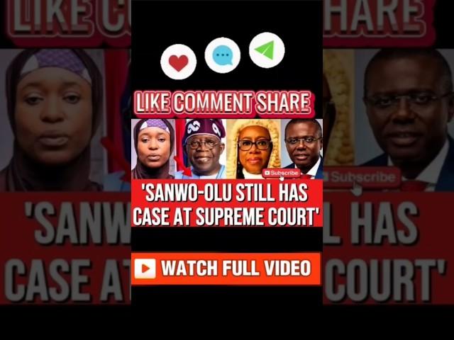 Aisha Yesufu tackles Tinubu & Judiciary! Gov Sanwo-Olu's party for CJN sparks reactions #shorts