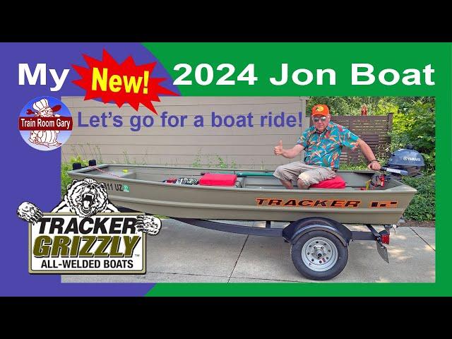 My New 2024 Jon Boat • Tracker Grizzly