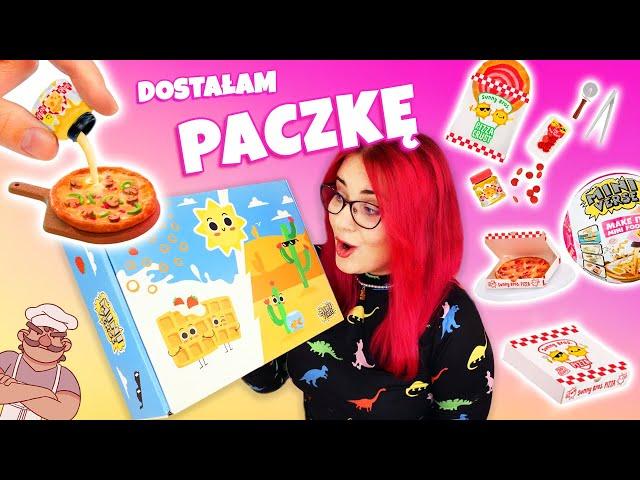 Zrobiłam MINI PIZZE  DOSTAŁAM PACZKĘ od MINIVERSE 