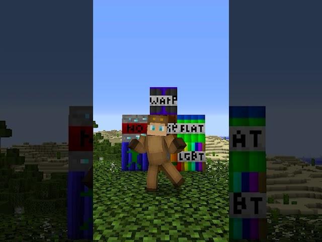 Unusual TNT Explosions in Minecraft #shorts