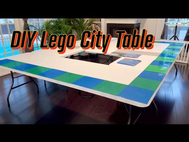 #1 DIY Lego City Table