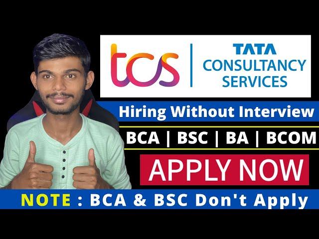 Tcs Recruitment Drive 2022  | Offer Letter Without Interview | But Don't Apply