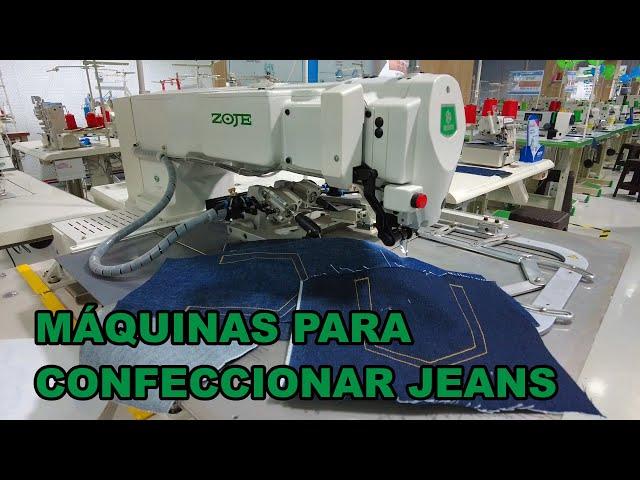 TODAS LAS MÁQUINAS PARA ARMAR UN TALLER PROPIO DE CONFECCIÓN DE JEANS DENIM DESDE EL INICIO