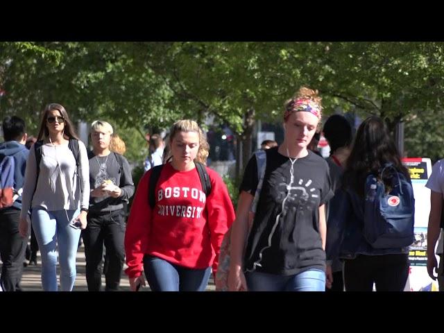 "Send Silence Packing" at Boston University