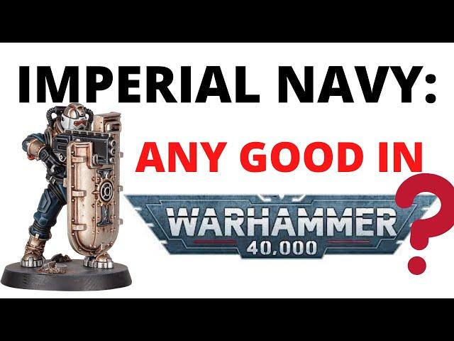 Your Imperial Armies can field Imperial Navy Breachers Now - So How Good Are They? Datasheet Review!