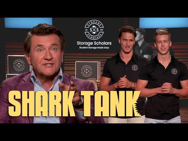 Robert Offers TWICE What Storage Scholars Are Asking For | Shark Tank US | Shark Tank Global