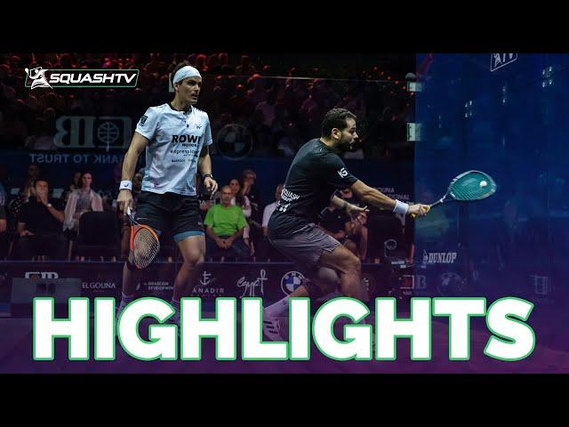 "A Fan and a Fake!" | Gawad v Coll | El Gouna International Squash Open 2024 | QF HIGHLIGHTS