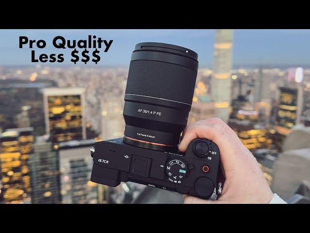 The NEW Samyang AF 35mm F1.4 P FE - Pro Level Results, Less Money