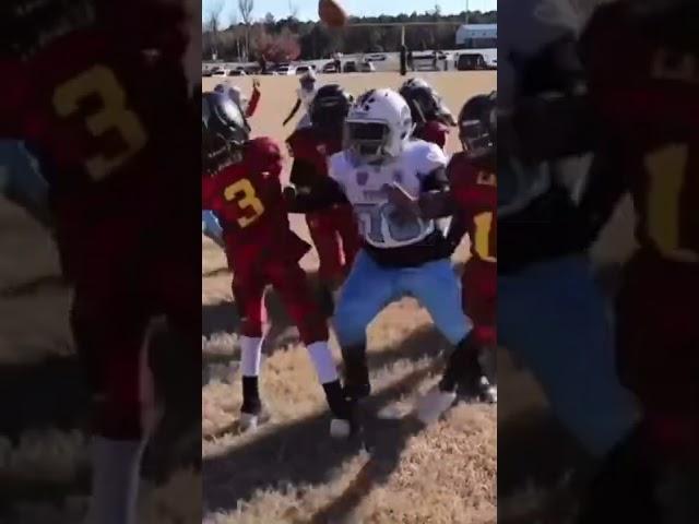 My interception against the bulldogs