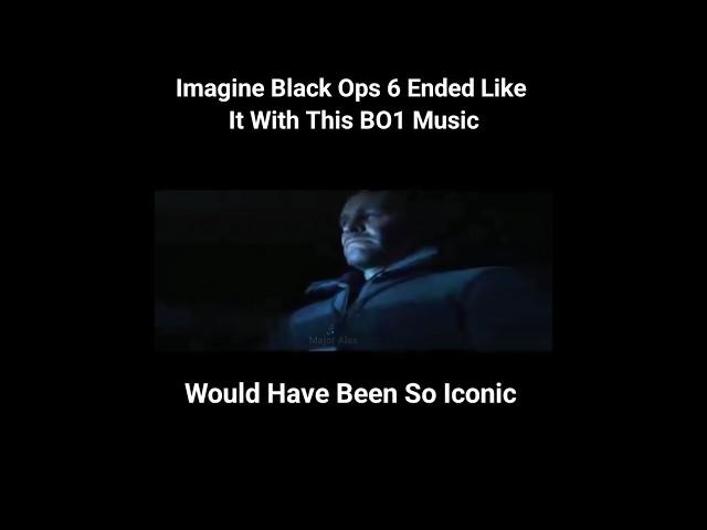 Imagine If Black Ops 6 Would Have Ended With BO1 Ending Ascension Soundtrack  #shorts #cod #bo6