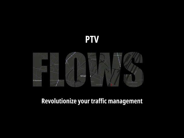 Introducing: PTV FLOWS