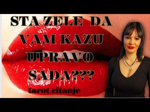 "STRAH ME JE, ALI URADIĆU SVE ŠTA ŽELIŠ!!!"️️ Bezvremeno kolektivno tarot citanje