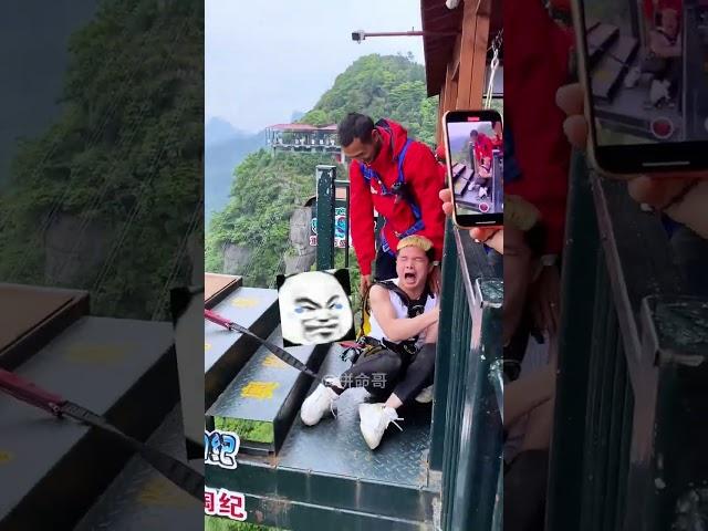 Bungee Jumping With Rope In Beautiful Place:Asmr Bungee Jumping
