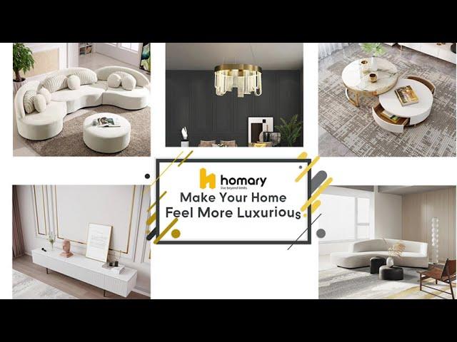 HOMARY | 5 Homary Pieces To Make Your Home Feel More Luxurious