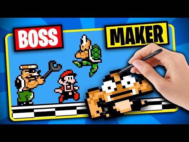 I muscled up classic enemies?! - Mario Boss and Enemy Maker (Mario Multiverse)