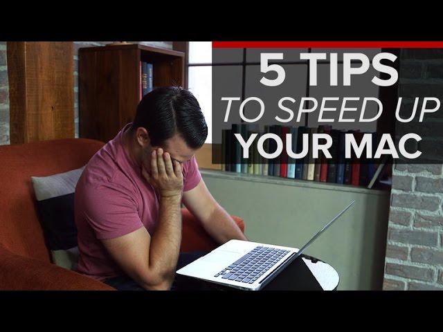 Five tips to speed up your Mac (CNET How To)