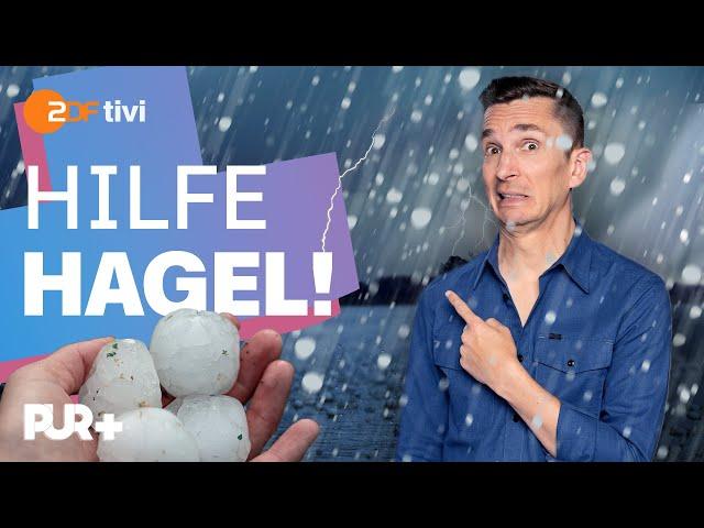 XXL-Experiment: So zerstörerisch ist Hagel | PUR+