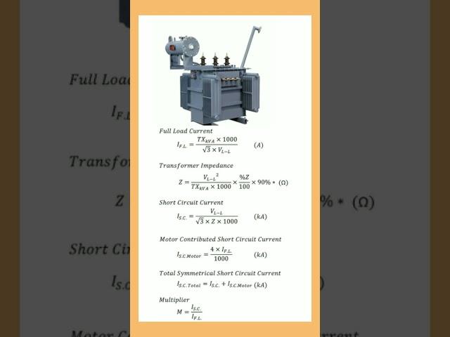 How to Calculate Transformer Current ? Explain / #transformers  #youtubeshorts #tech #current