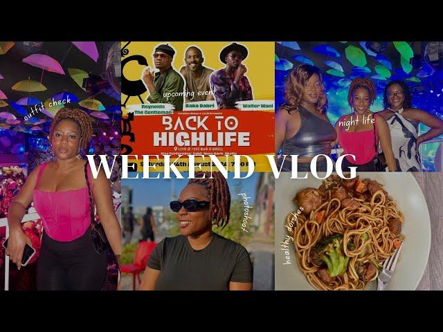 LIVING IN GHANA| Weekend vlog: Ghana Night Life, Business Life, Content Creation & more...