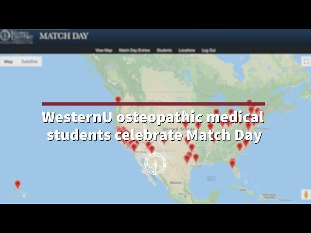 WesternU College of Osteopathic Medicine of the Pacific: Match Day (2019)