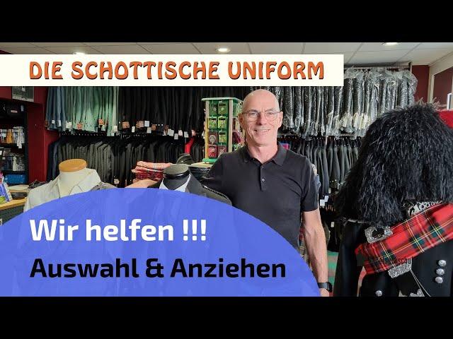 Die schottische Uniform, Kilt & Co. auswählen, richtig anziehen und kaufen | Dudelsackschule.de