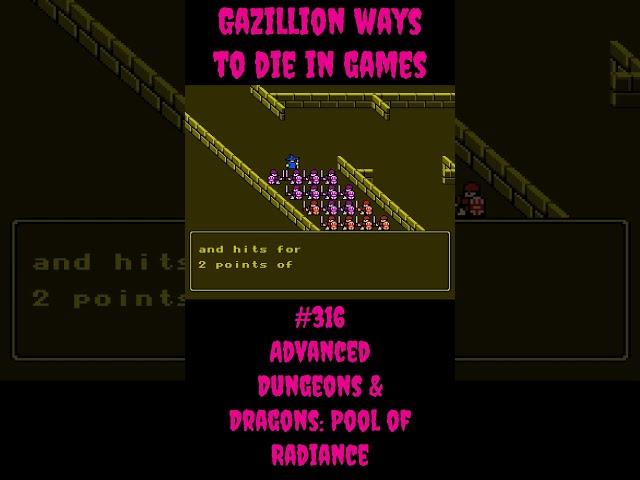 Gazillion Ways To Die In Games #316