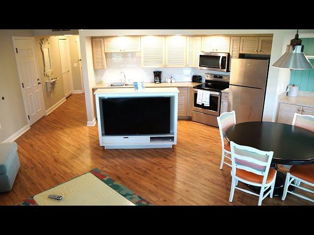 Disney Birthday Staycation Check In Day! | Old Key West 1 Bedroom Room Tour & Olivia's Cafe Dinner!