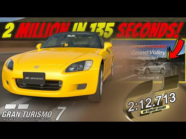  a very FUN and FAST way to earn 2 MILLION CREDITS in GT7... || Time Trial Guide - Week 48 2024