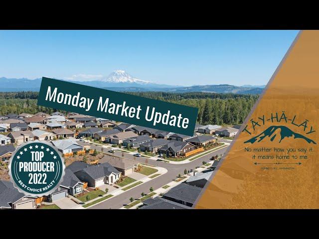 Airial️ View of Tehaleh - Monday Market Update, Tehaleh️ Bonney Lake, WA